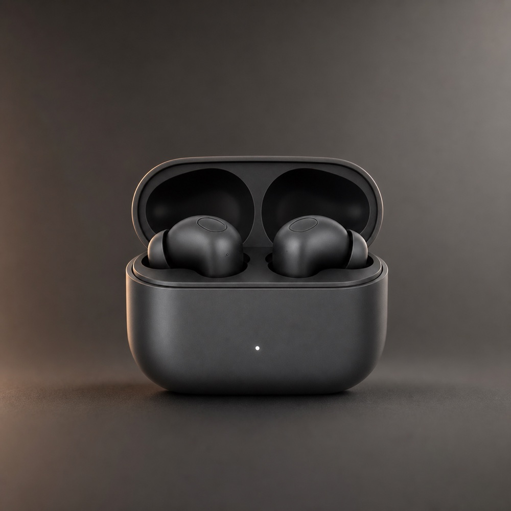 Generated earbuds product ad